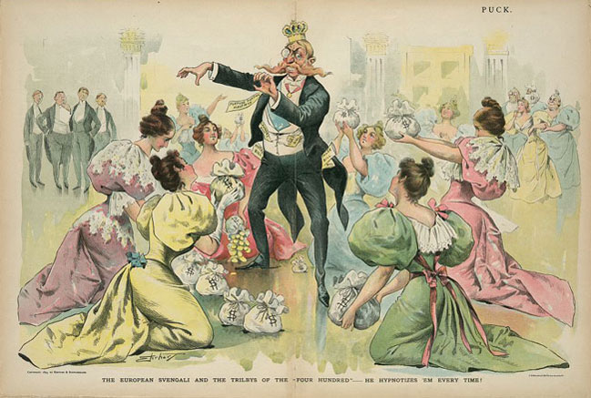 european svengali hypnotist